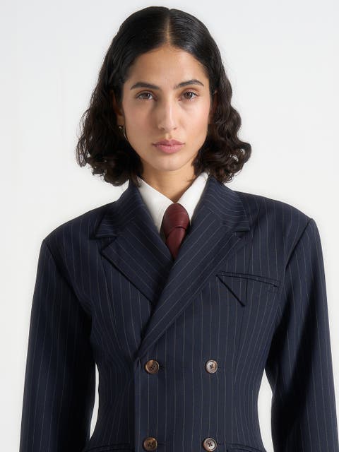 Ash Leather Tie