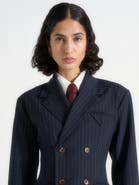 Manière De Voir Ash Leather Tie