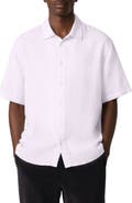 D.RT Box Linen & Cotton Camp Shirt