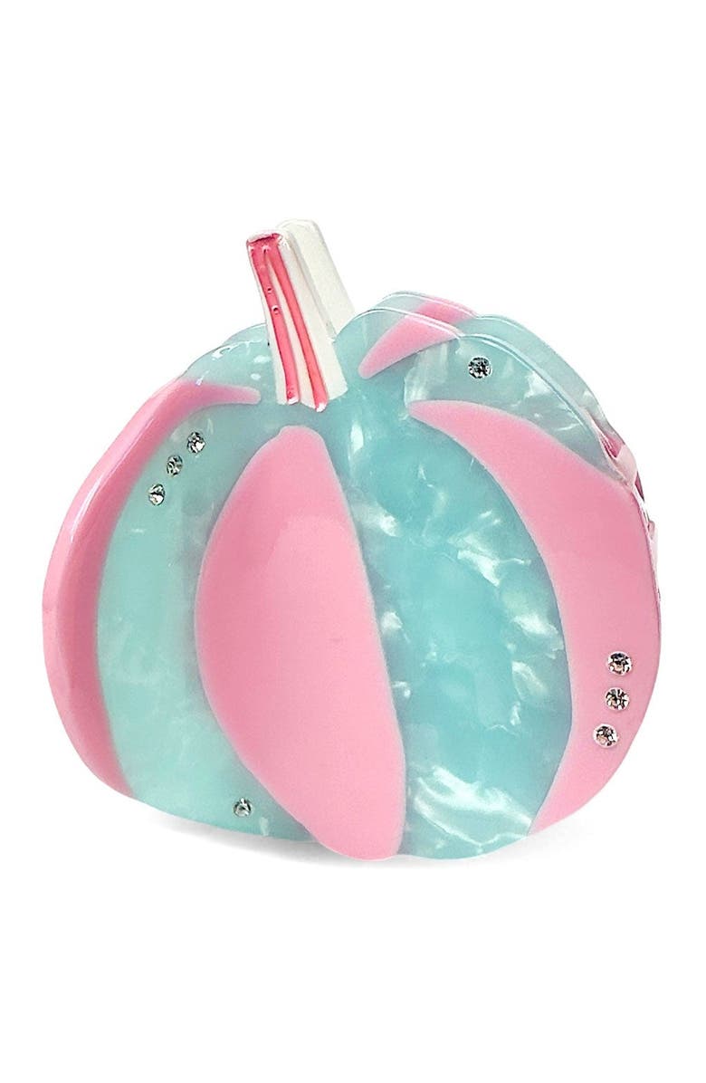 Centinelle Blue Pumpkin Hair Claw, Main, color, Blue