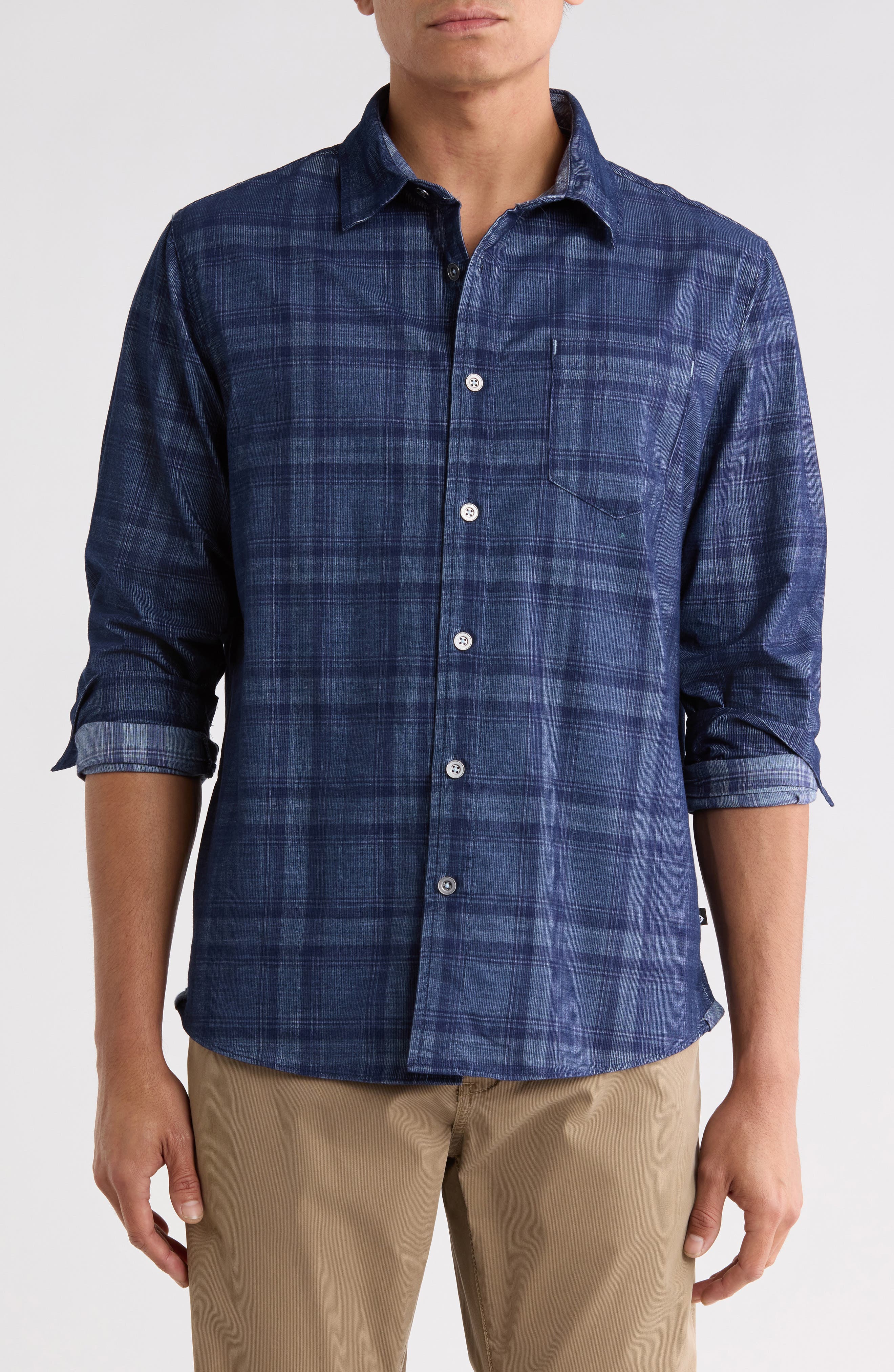 Oliver Plaid Corduroy Shirt