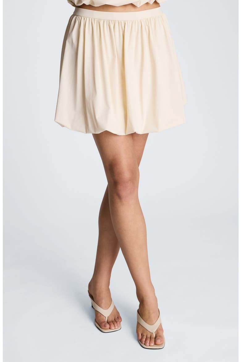 Bubble Miniskirt, Alternate, color, OYSTER