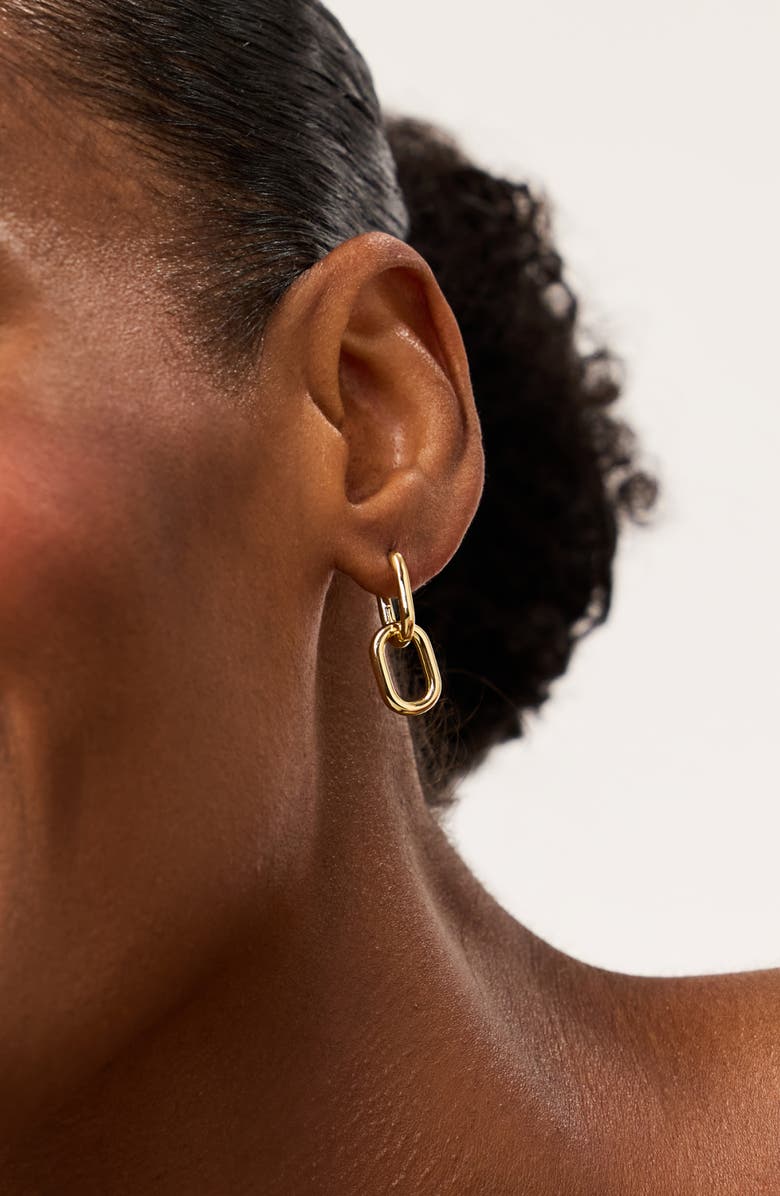 Ana Luisa Gold Drop Earrings - Rox Mini Double, Alternate, color, Gold