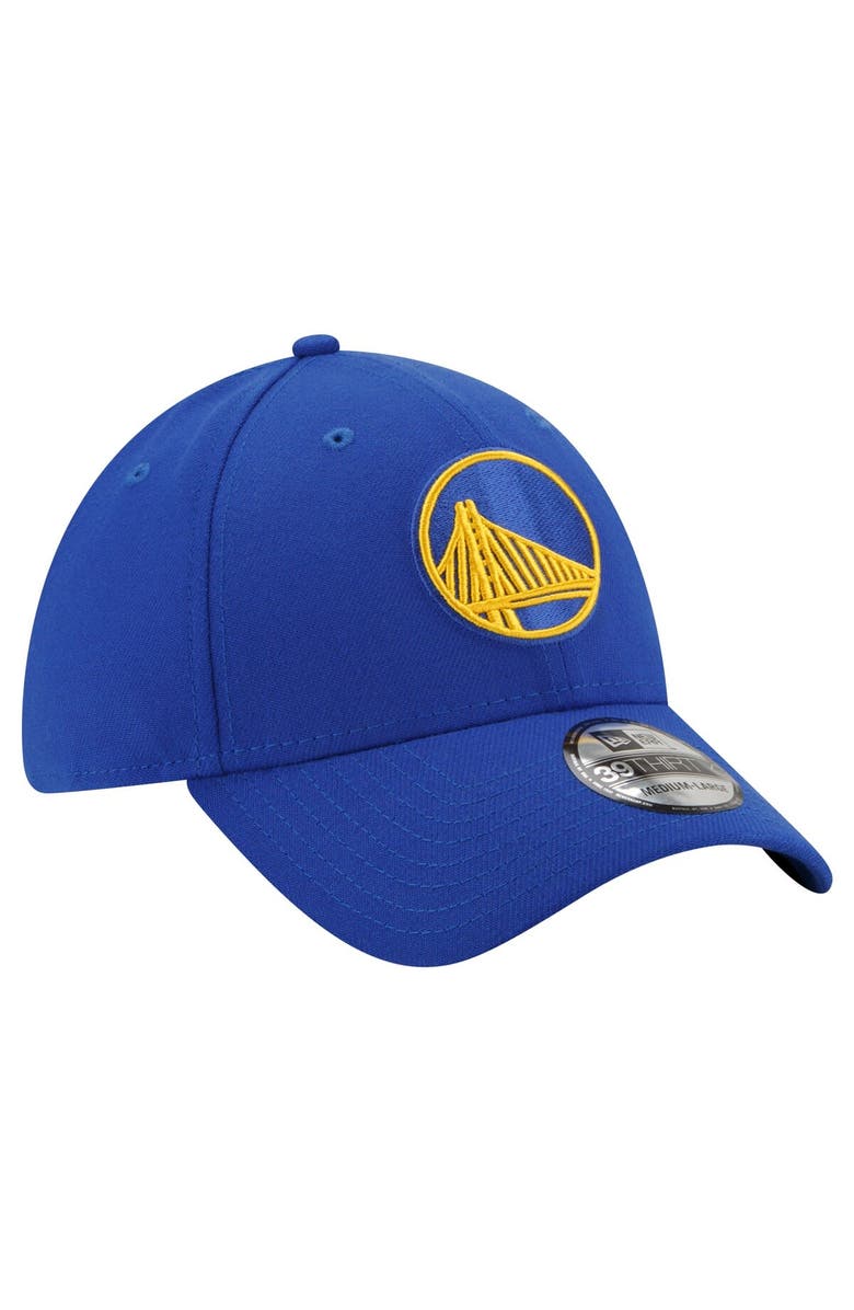New Era Men's New Era Royal Golden State Warriors Official Team Color 39THIRTY Flex Hat, Alternate, color, Royal