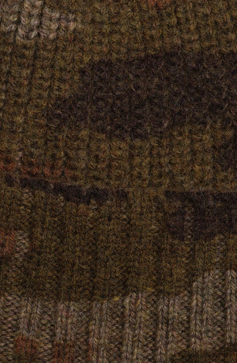 Polo Ralph Lauren Camo Ribbed Wool Blend Beanie, Alternate, color, 