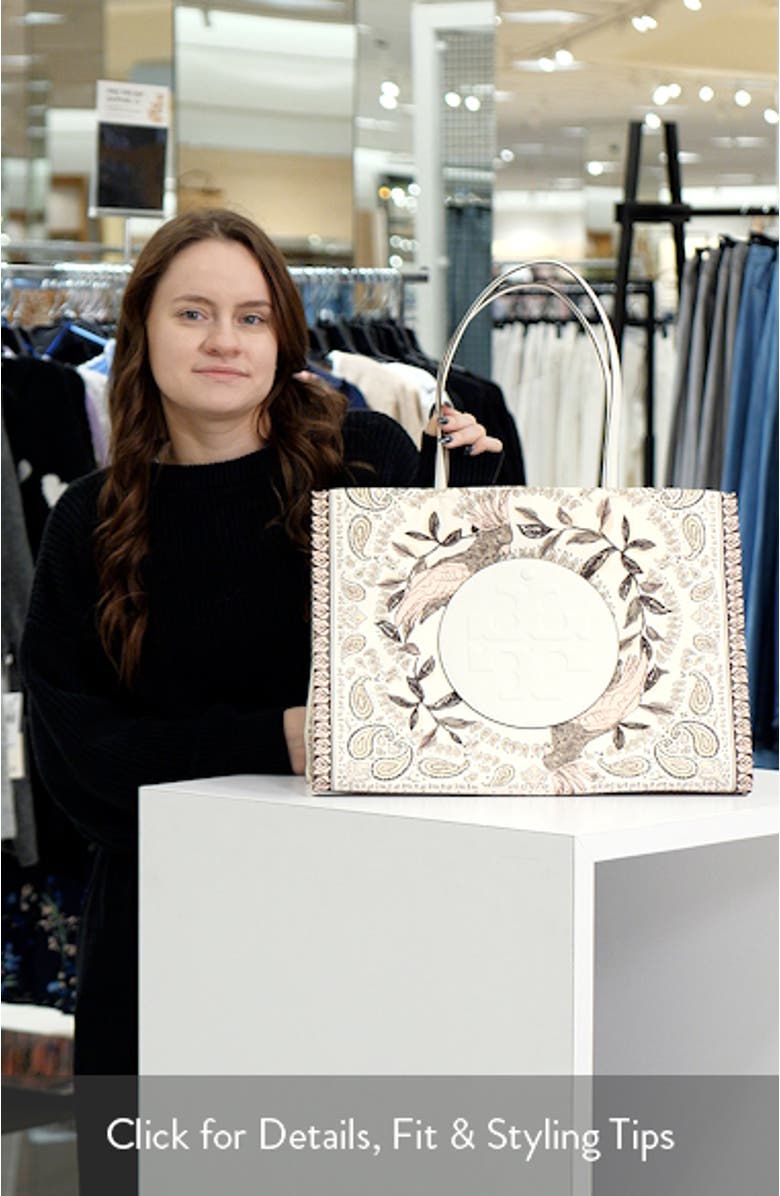 Ella Print Tote, sales video thumbnail