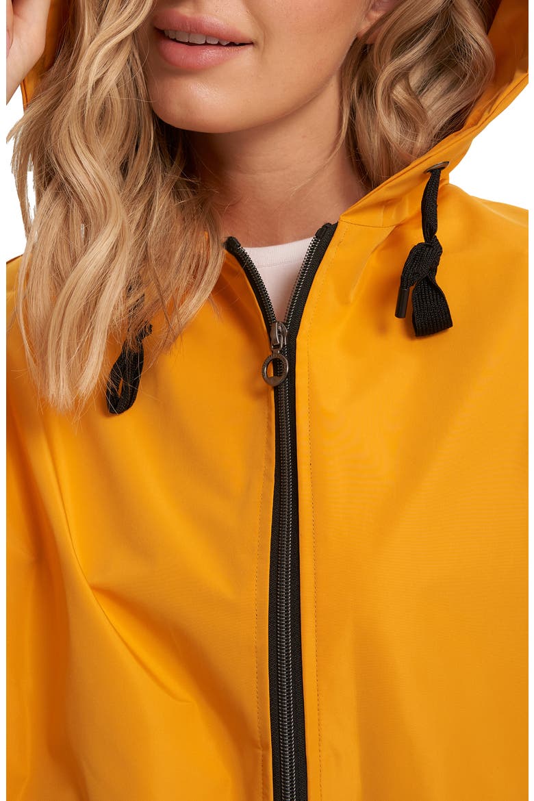 Brianna Rain Jacket, Alternate, color, CANTALOUPE