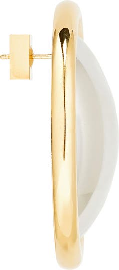 Round Drop Earrings