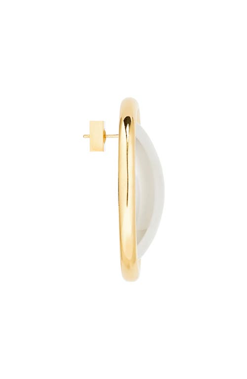 Jacquemus Round Drop Earrings In Gold