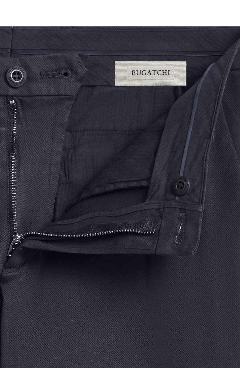 Bugatchi Parker Stretch Chino Pants, Alternate, color, Black