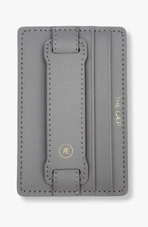 The Cæp Wallet In Gray