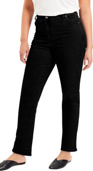 June + Vie June Fit Straight-Leg Jeans
