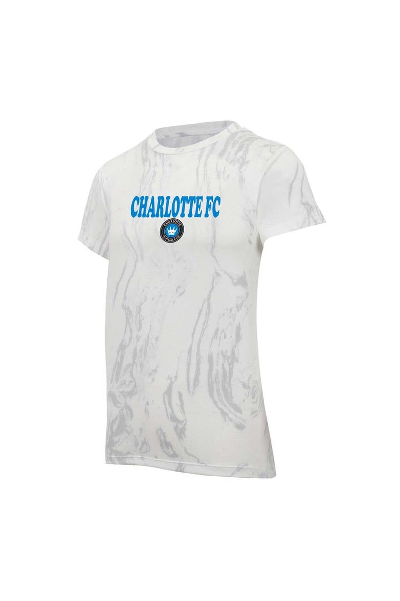 Women's Concepts Sport Cream Charlotte FC Quartz T-Shirt, Alternate, color, Cream