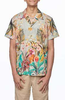 RANEES Printed Camp Shirt