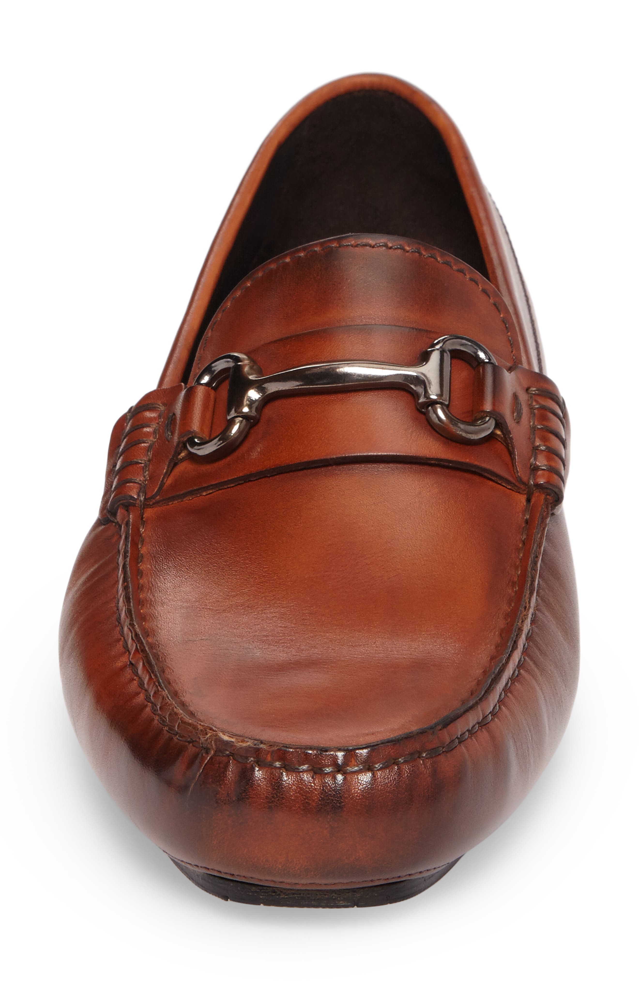 TO BOOT NEW YORK Del Amo Driving Shoe, Alternate, color, Cognac