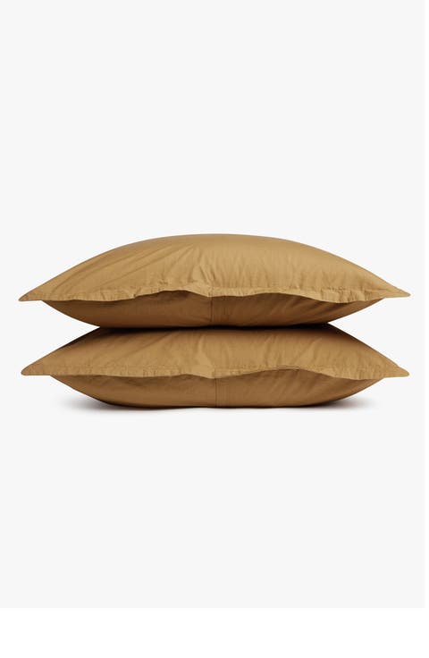 Set of 2 Brushed Cotton Shams (Nordstrom Exclusive)