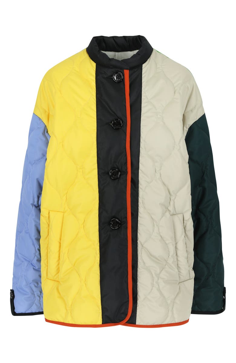 Meryll Rogge Colorblock Quilted Jacket, Alternate, color, 