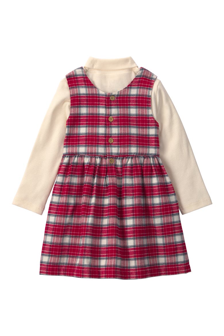 Kids' Jumper & Turtleneck Top Set, Alternate, color, LP RED PLAID