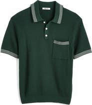Madewell Tipped Sweater Polo