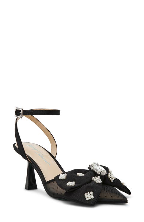 Mark Ankle Strap Mesh Pump (Women)