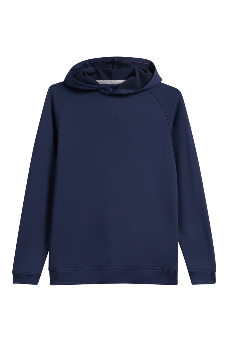 Kids' Pine Performance Hoodie, Main, color, NAVY