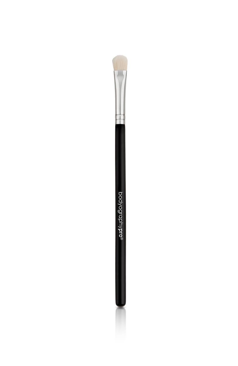 Bodyography Synthetic Makeup Brush Flat Shader Brush, Main, color, Black