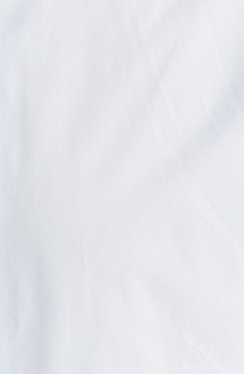 Lorenzo Uomo Trim Fit Light Blue Cotton Dress Shirt, Alternate, color, Light Blue