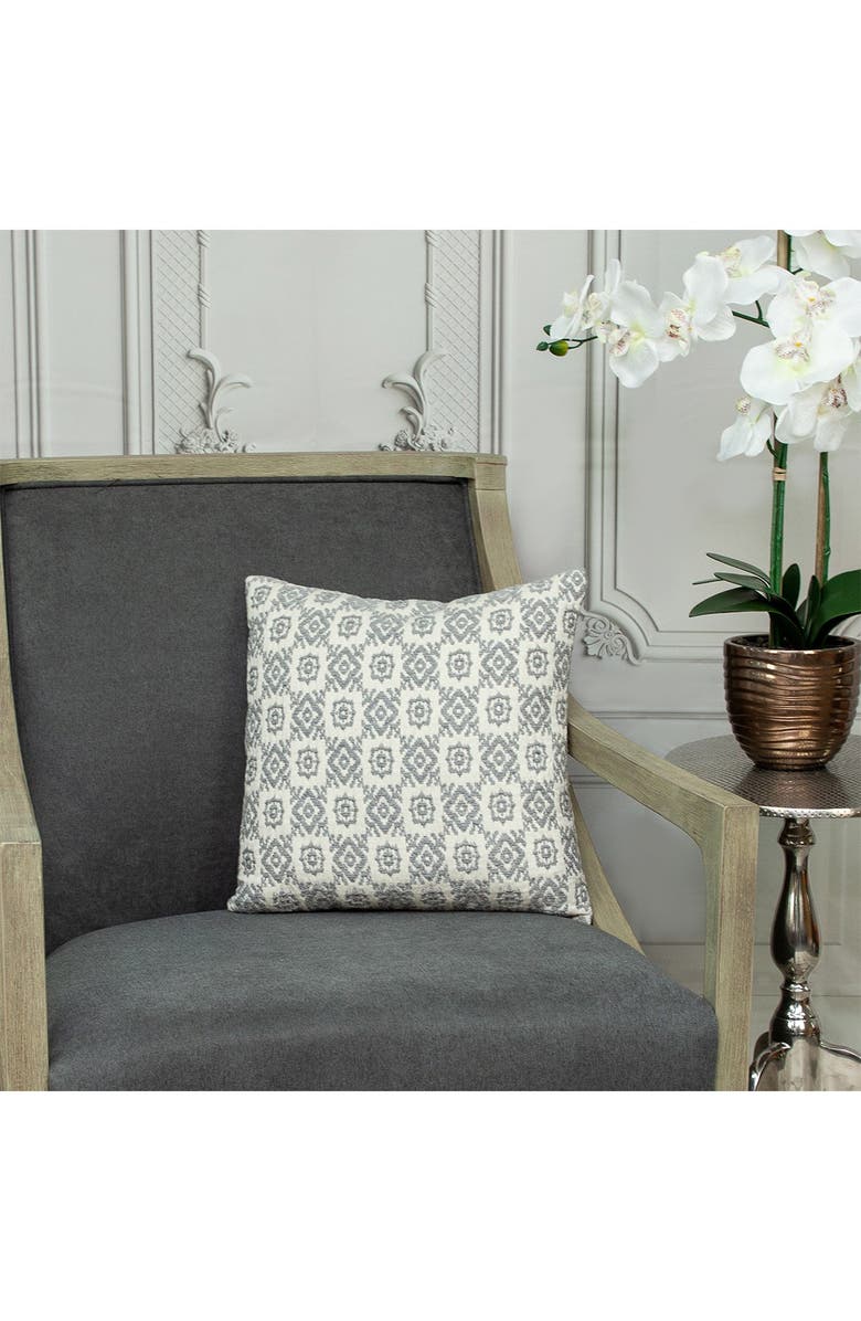 PARKLAND COLLECTION Faraz Transitional Beige Throw Pillow, Main, color, Beige
