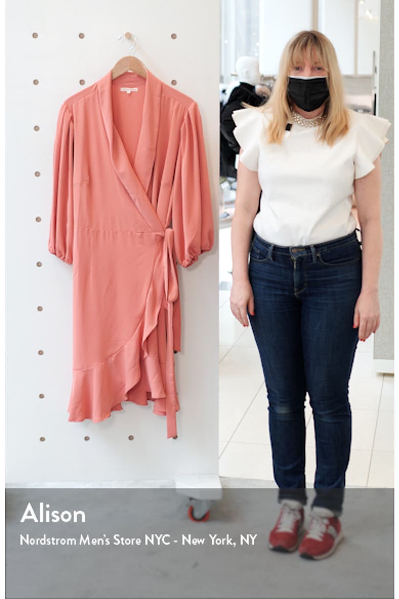 Kylie Ruffle Wrap Dress video