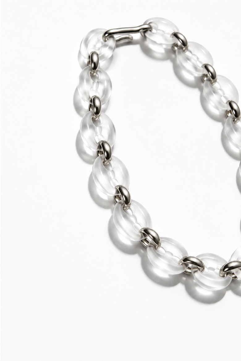 Soet Necklace, Alternate, color, Silver