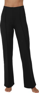 YOGALICIOUS Upper West Side Pintuck Flare Pants