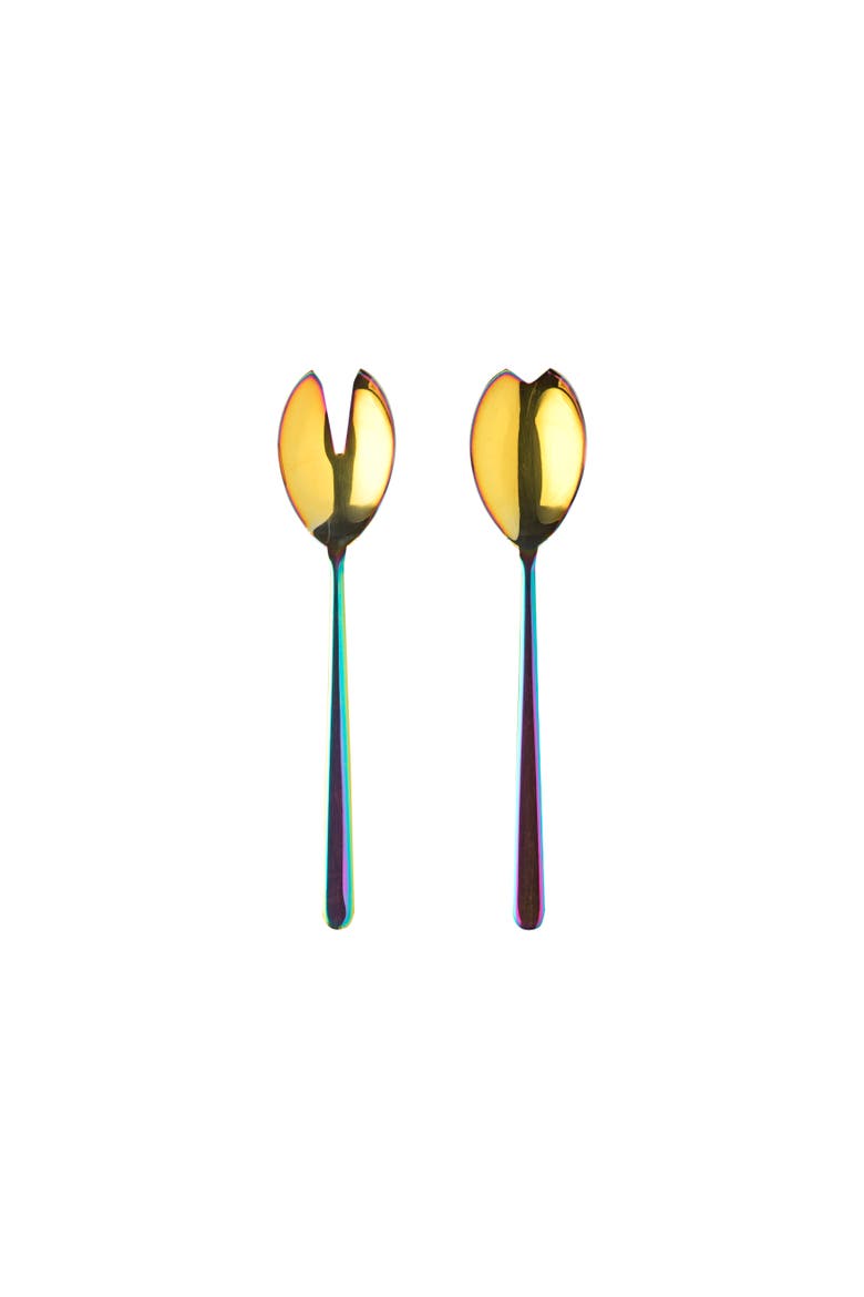 Linea Salad Serving Set - 2 Pieces, Main, color, Rainbow