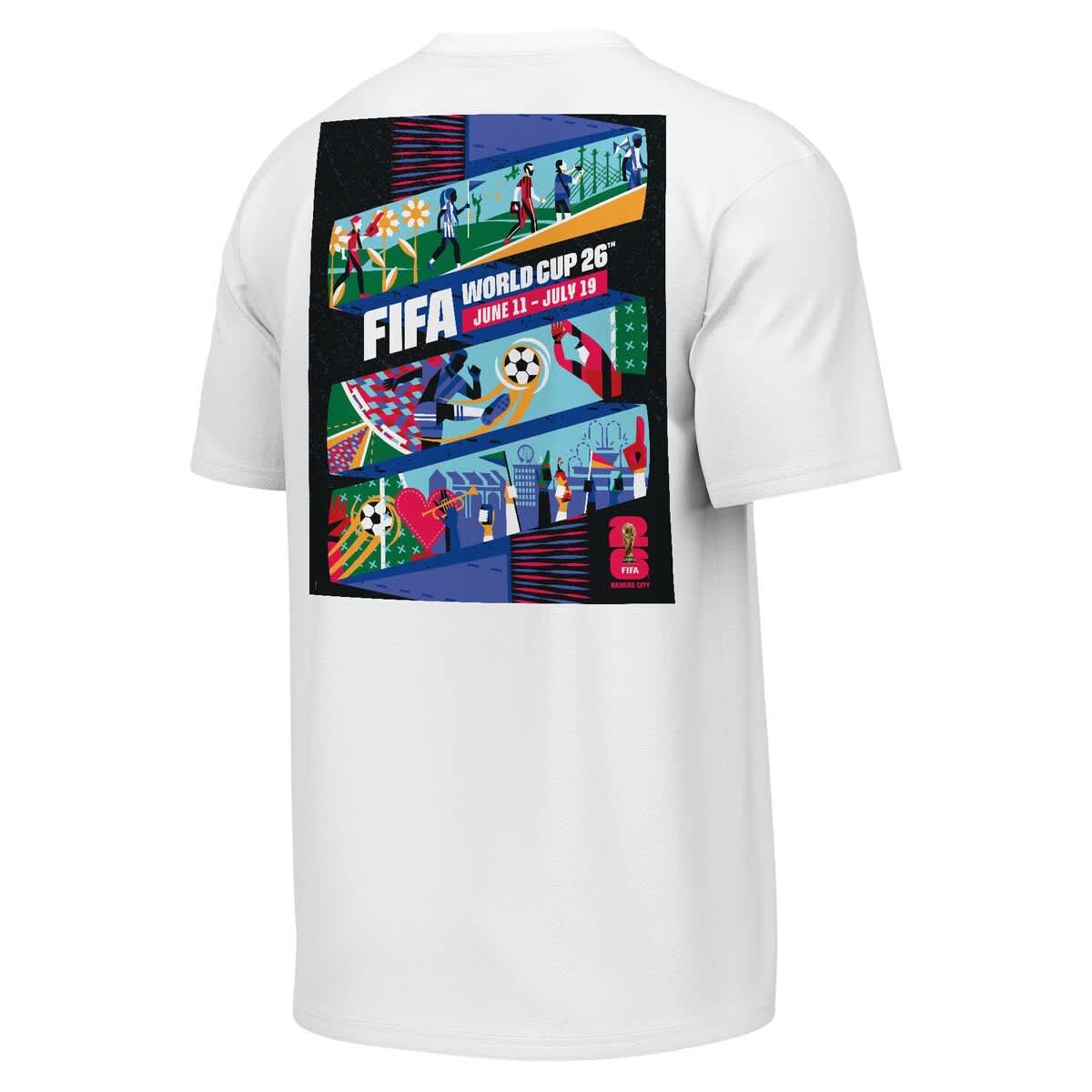 Outerstuff Men's Outerstuff White 2026 FIFA World Cup Kansas City