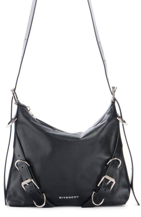 Small Voyou Leather Crossbody Bag