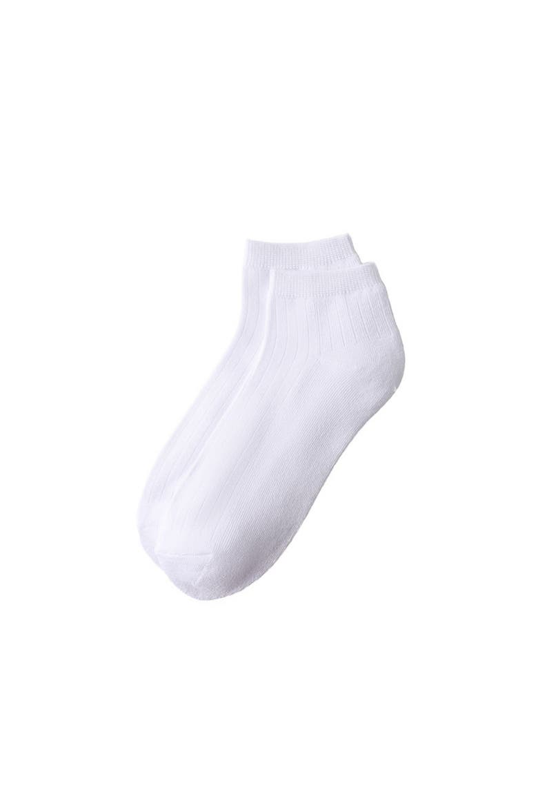 3-Pack Soft Viscose Half Cushion Quarter Socks, Alternate, color, Gray-White-Charcoal