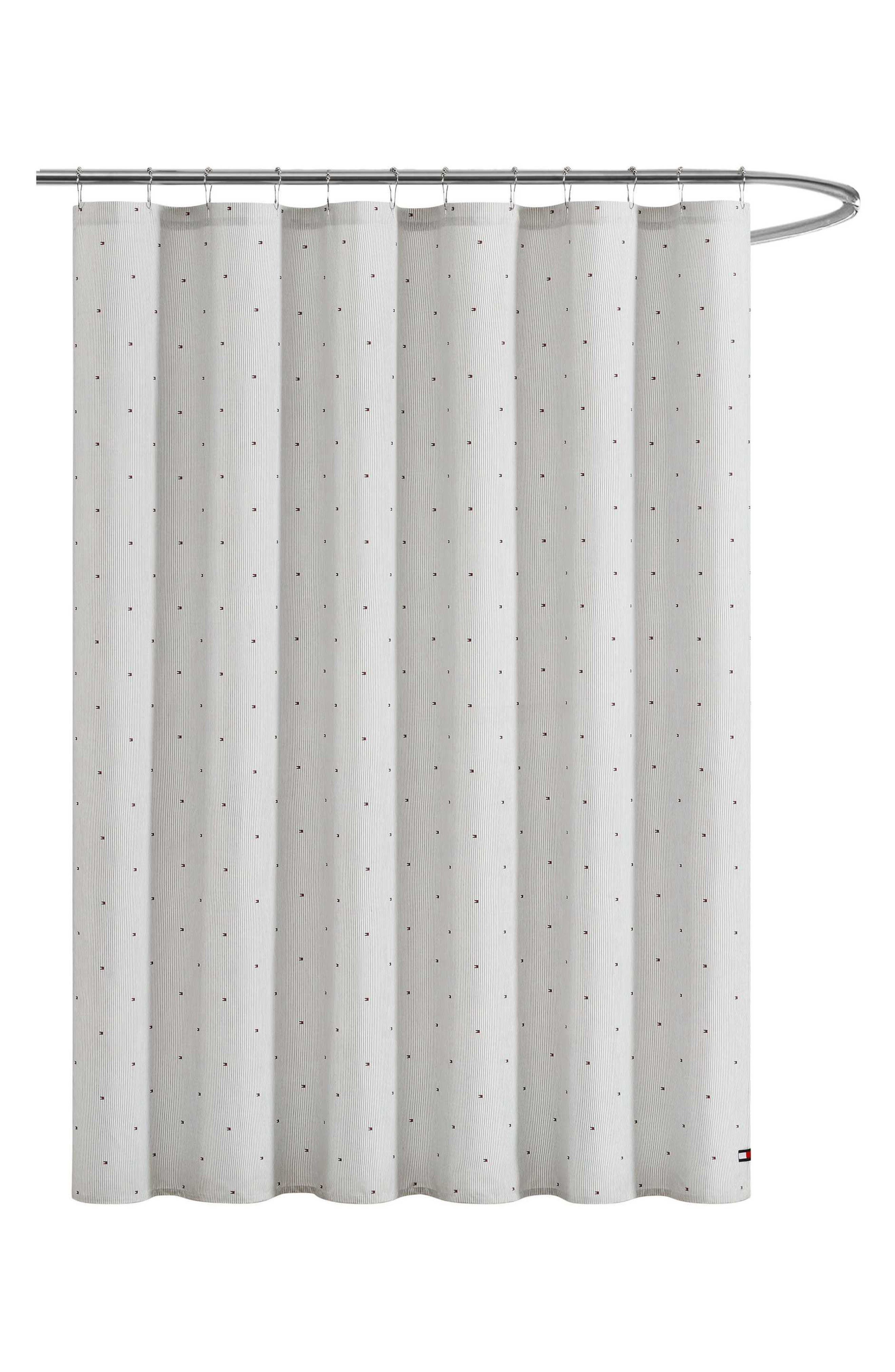 Tommy Hilfiger Ithaca Flag Stripe Shower Curtain
