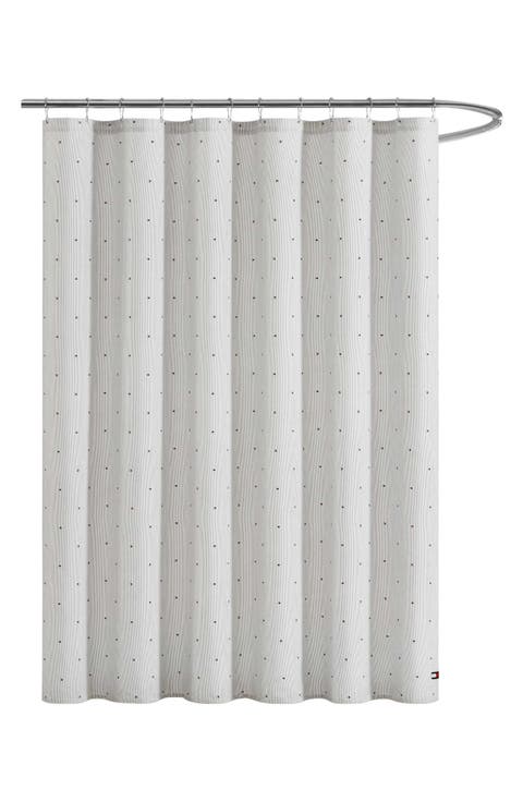 Ithaca Flag Stripe Shower Curtain