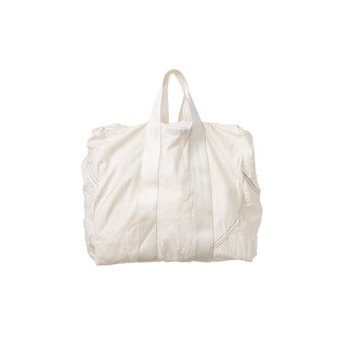 PUEBCO Vintage Parachute Tote Bag in White Belt at Nordstrom