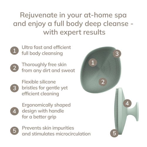 Geske Smartappguided Body Brush | 4 In Green