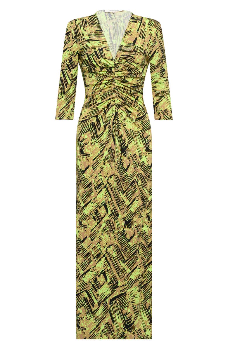 DVF Alba Ruched Midi Dress, Alternate, color,