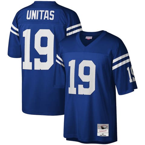 Men's Mitchell & Ness Johnny Unitas Royal Baltimore Colts Legacy Replica Jersey