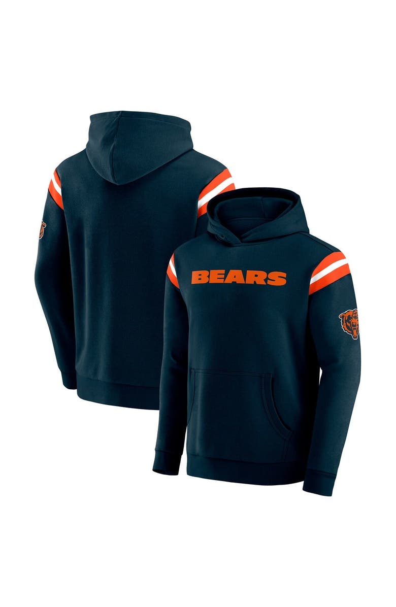 Darius Rucker Collection by Fanatics Men's Darius Rucker Collection by Fanatics Navy Chicago Bears Football Washed Pullover Hoodie, Main, color, Navy