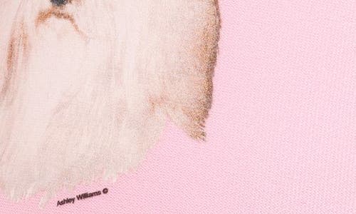 Ashley Williams Pink Maltese Trucker Hat In Pink
