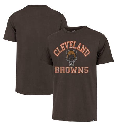 Men's '47 Brown Cleveland Browns Dawg Pound XL All Day Franklin T-Shirt