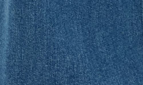 Daze Far Out Cuffed High Waist Wide Leg Jeans In Blue