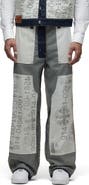 Hudson Jeans Columbus Inside Out Wide Leg Jeans
