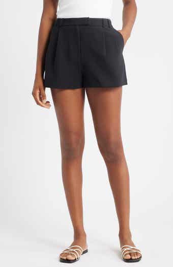 Topshop Mini Winged Pleated Shorts