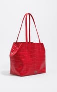 Bimba y Lola Medium Leather Shopper Bag