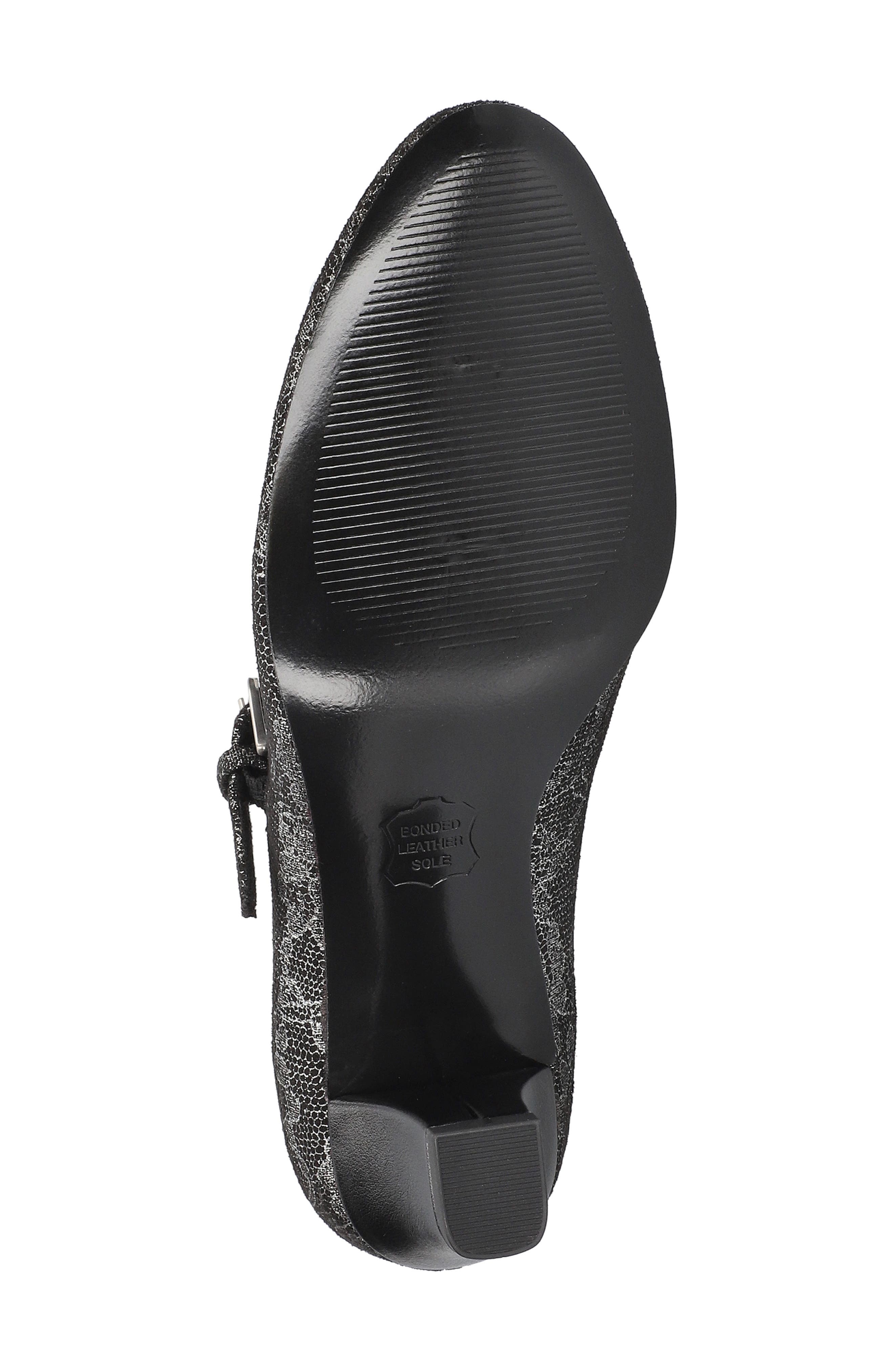 EASY STREET Meryl Mary Jane Pump, Alternate, color, Silver Lace