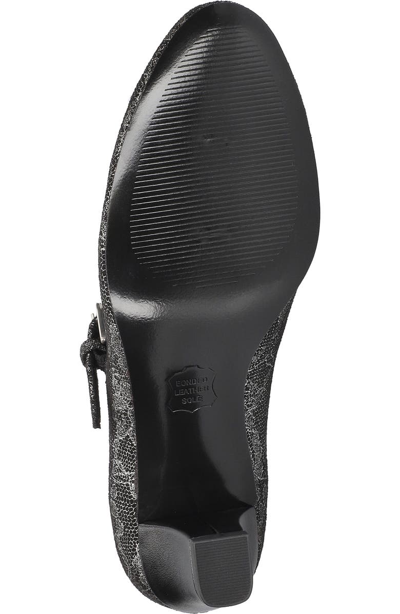 EASY STREET Meryl Mary Jane Pump, Alternate, color, Silver Lace